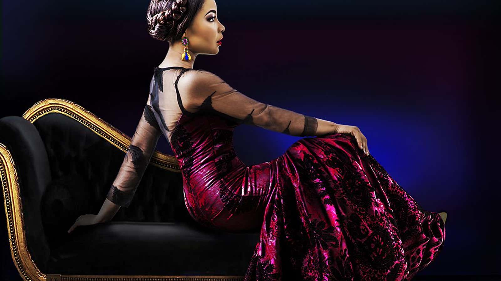 Nollywood star Linda Ejiofor.