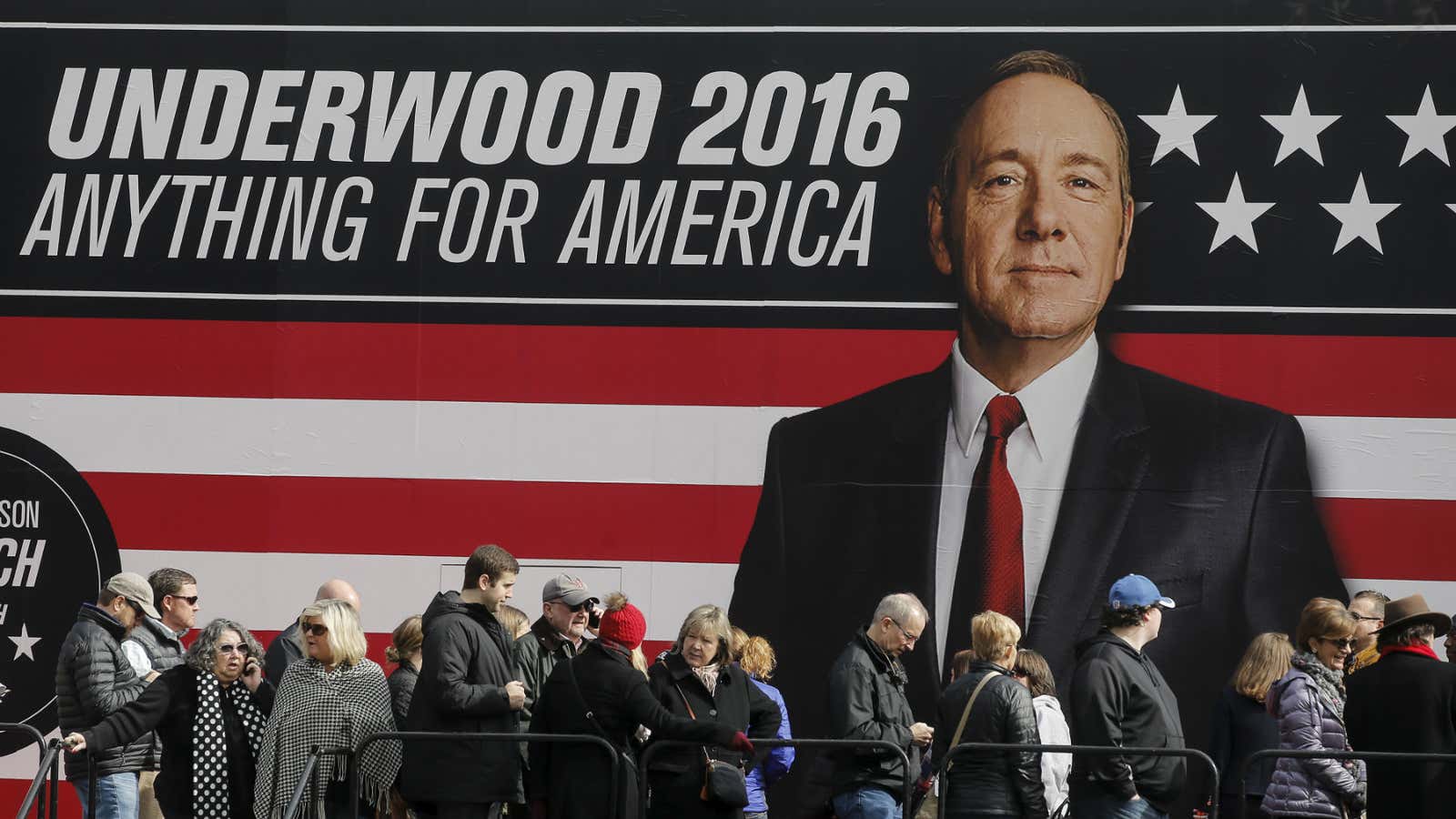 In “real” life, Frank Underwood would probably have been able to spend more time campaigning than dealing with an oil crisis.