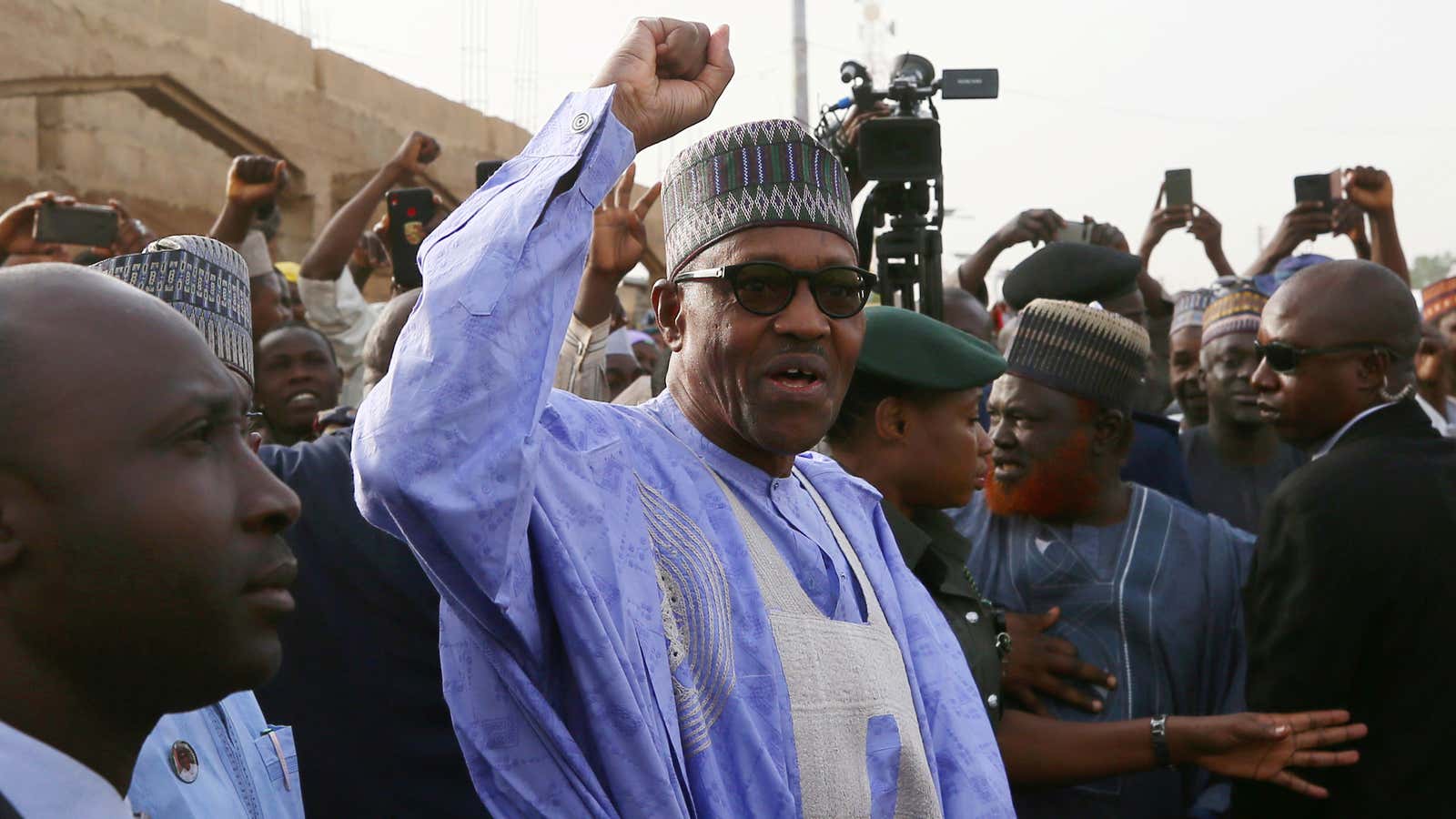 President Buhari has won re-election in Nigeria.