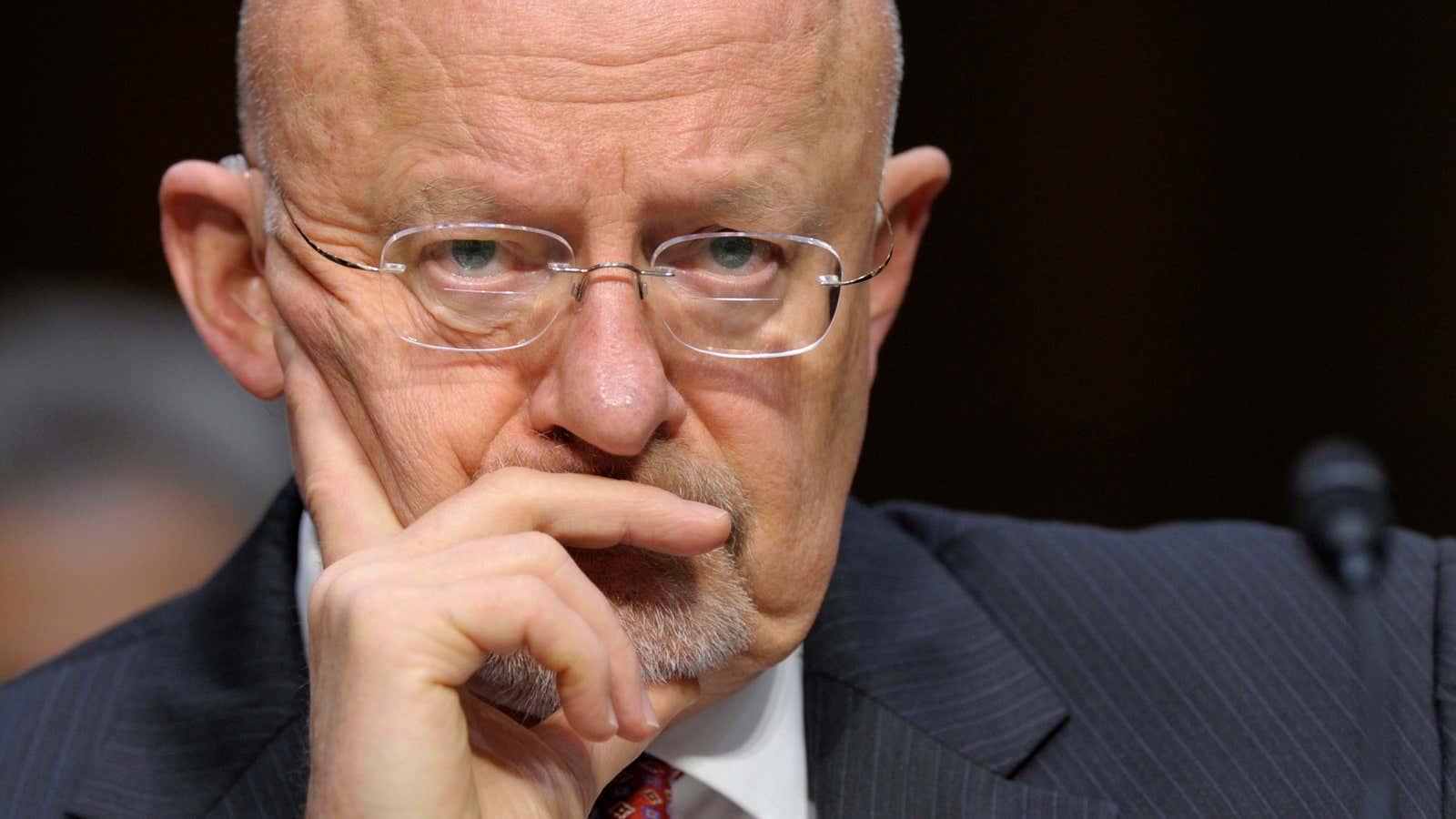 James Clapper, the US Director of National Intelligence, during this week’s testimony.