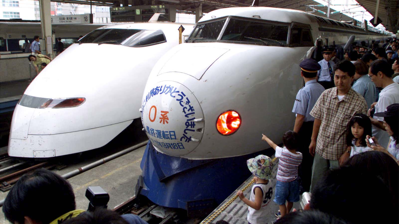 Bullet trains sound slightly less appealing on a platform full of drunks.