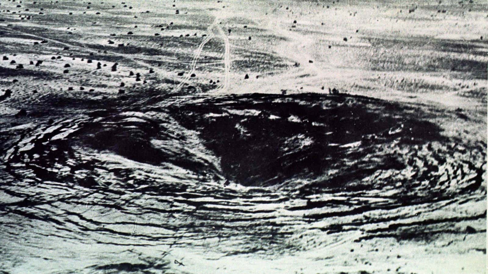 The scene of India’s first nuclear explosion.