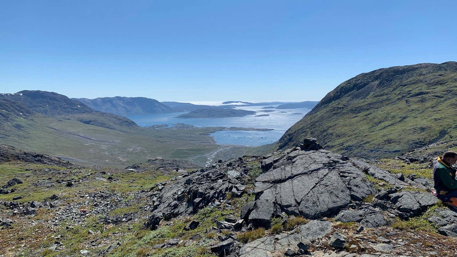 Kvanefjeld mountain in Greenland, one of the world’s biggest rare earth deposits.