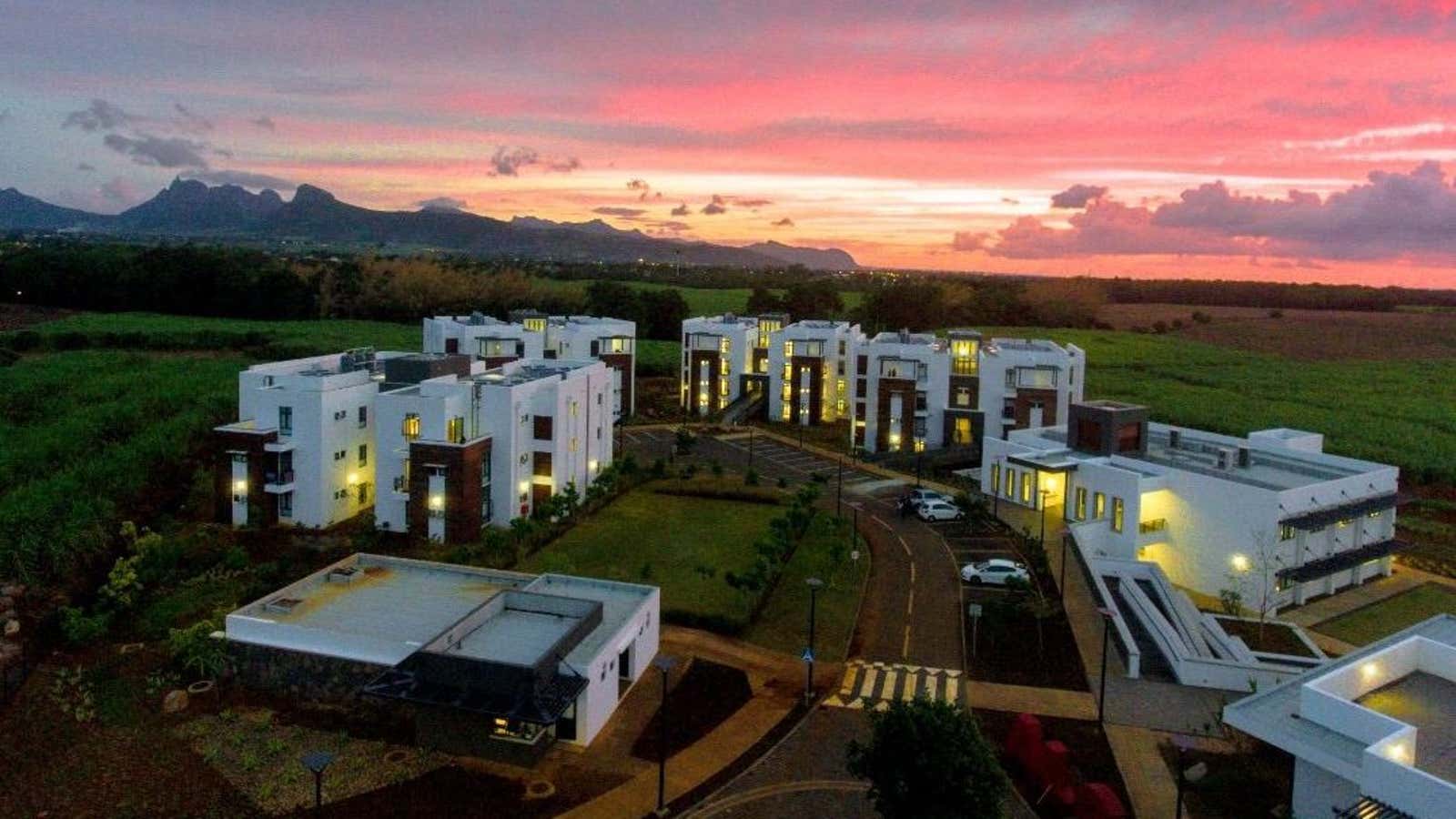 The African Leadership Univeristy campus in Mauritius