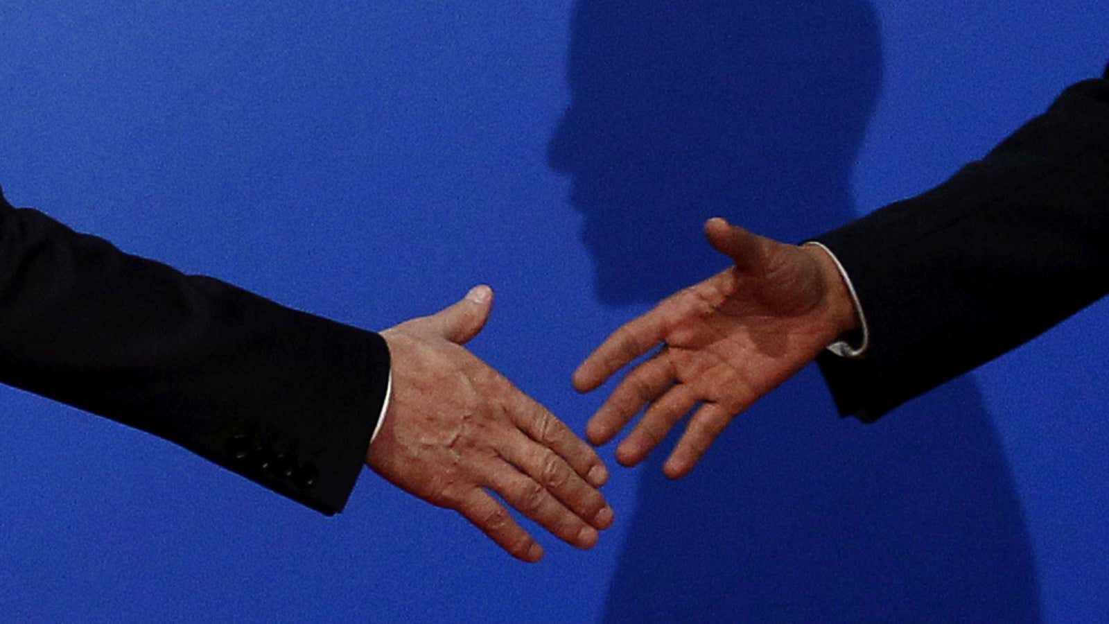 An etiquette expert on how to decline a handshake