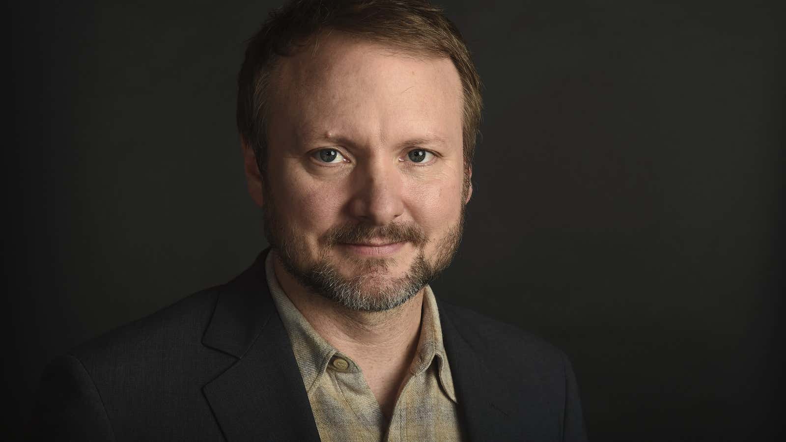 Nice guy and The Last Jedi director, Rian Johnson