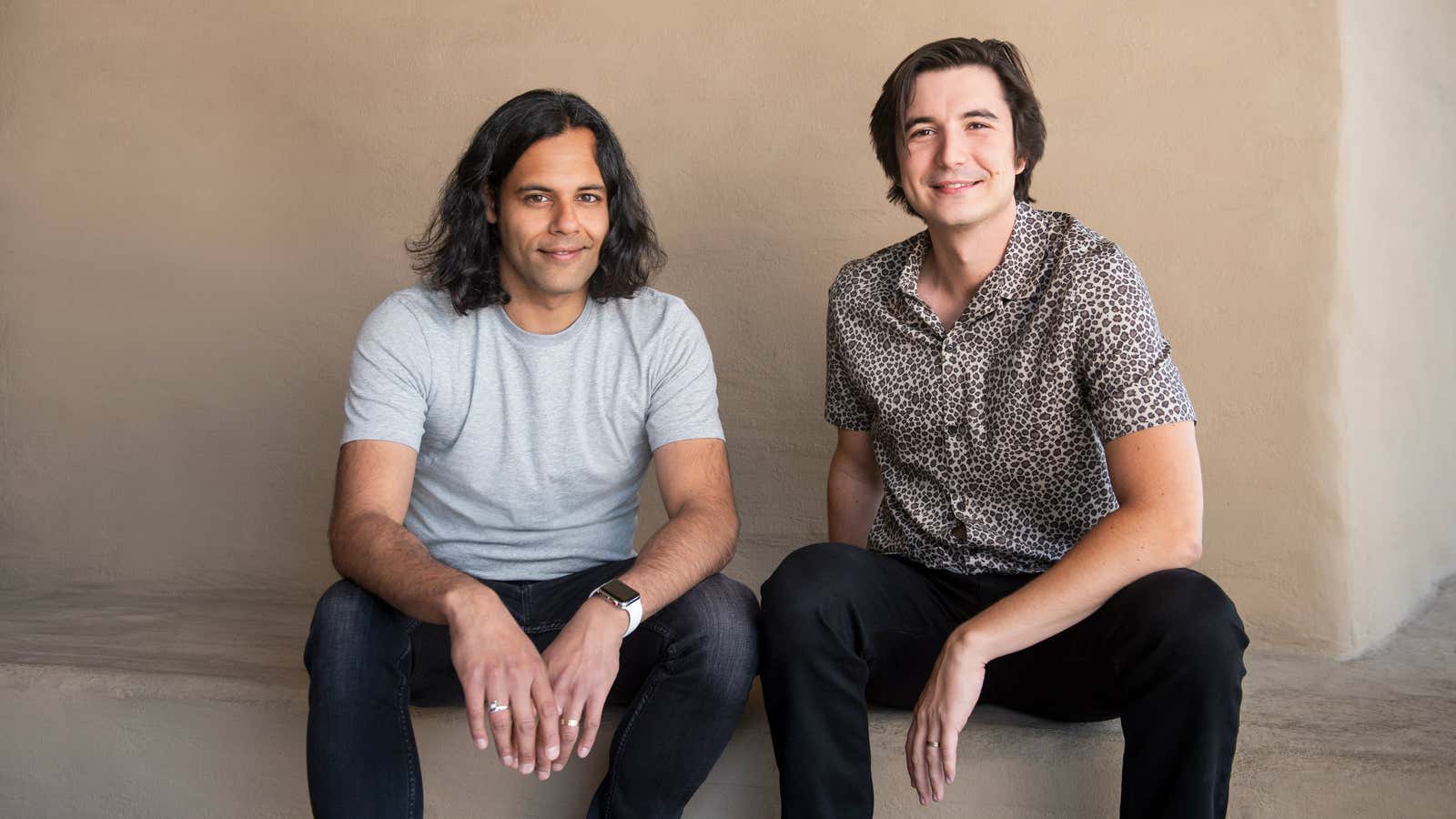 Robinhood co-founders Baiju Bhatt and Vlad Tenev.