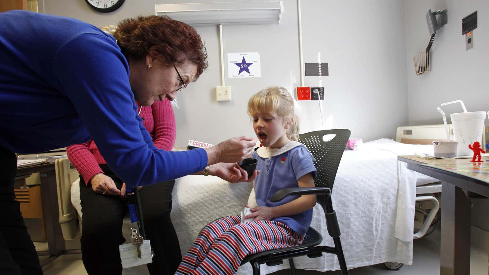 In the US, some children with allergies are given small amounts of peanut powder.