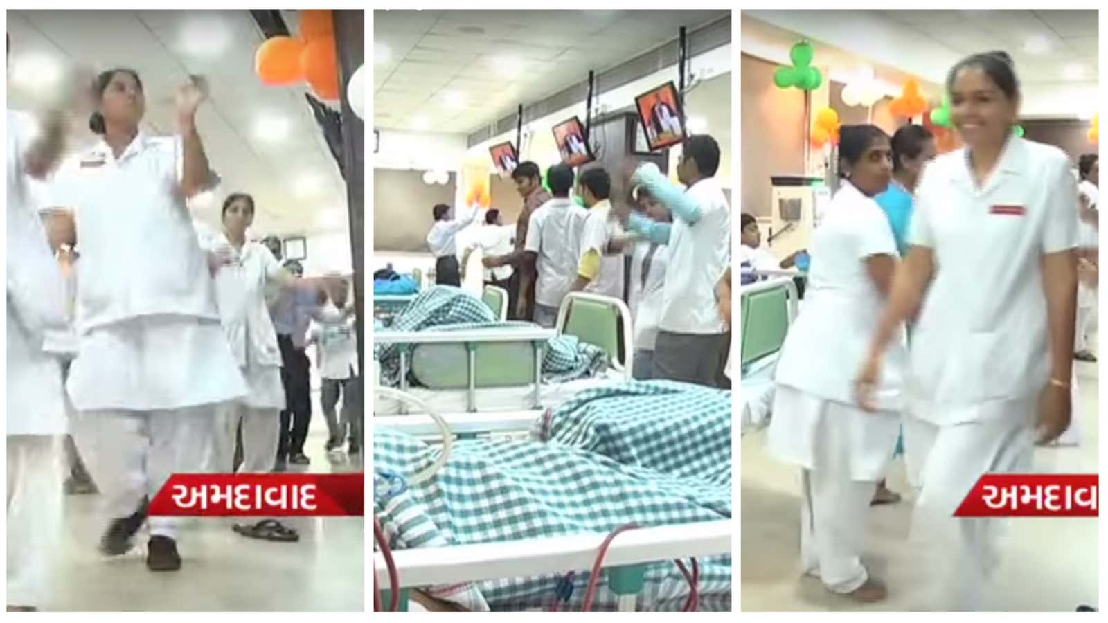 Video: It’s festival season in India, and some doctors are dancing inside the ICU