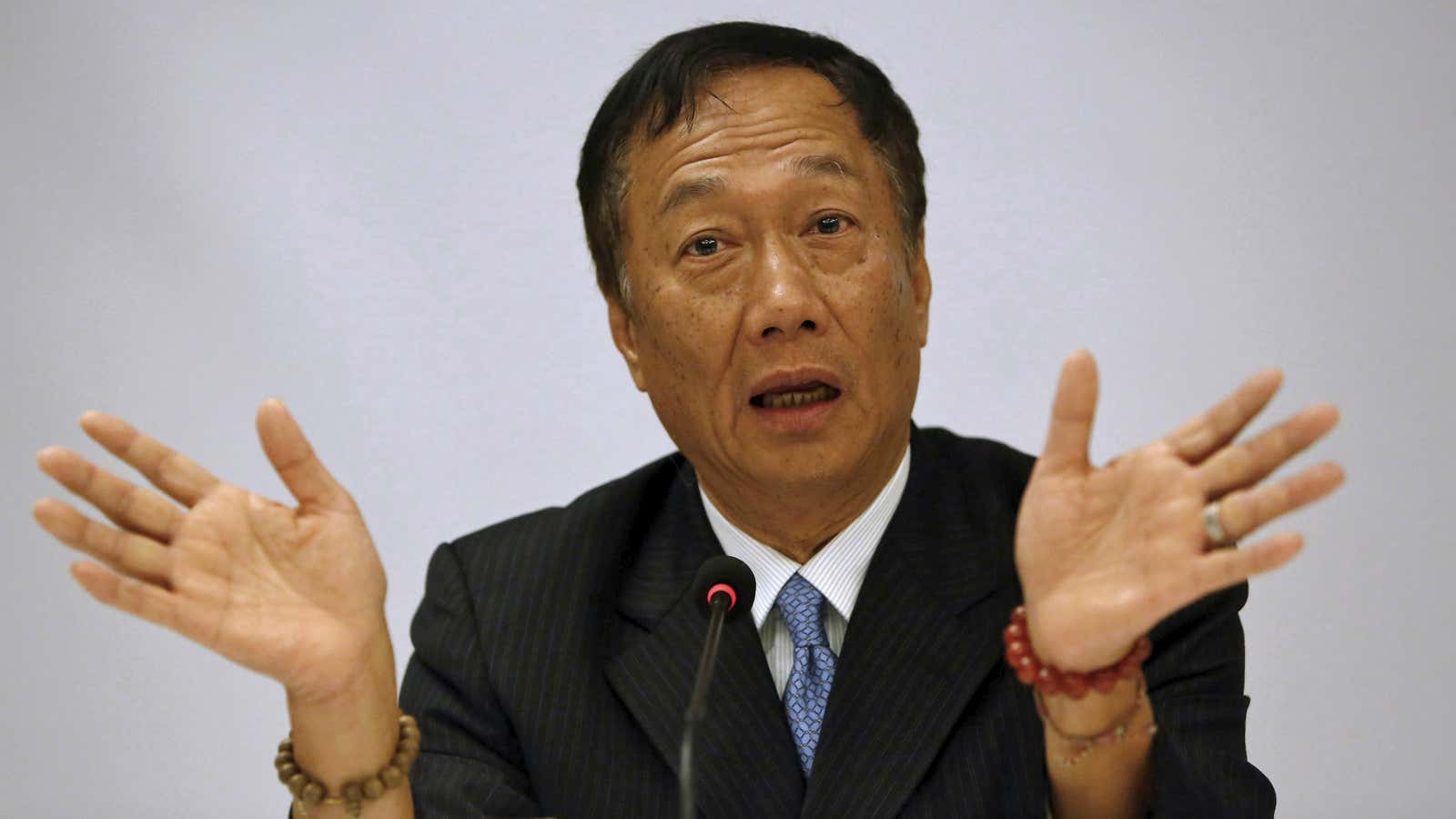 Foxconn founder and chairman Terry Gou.