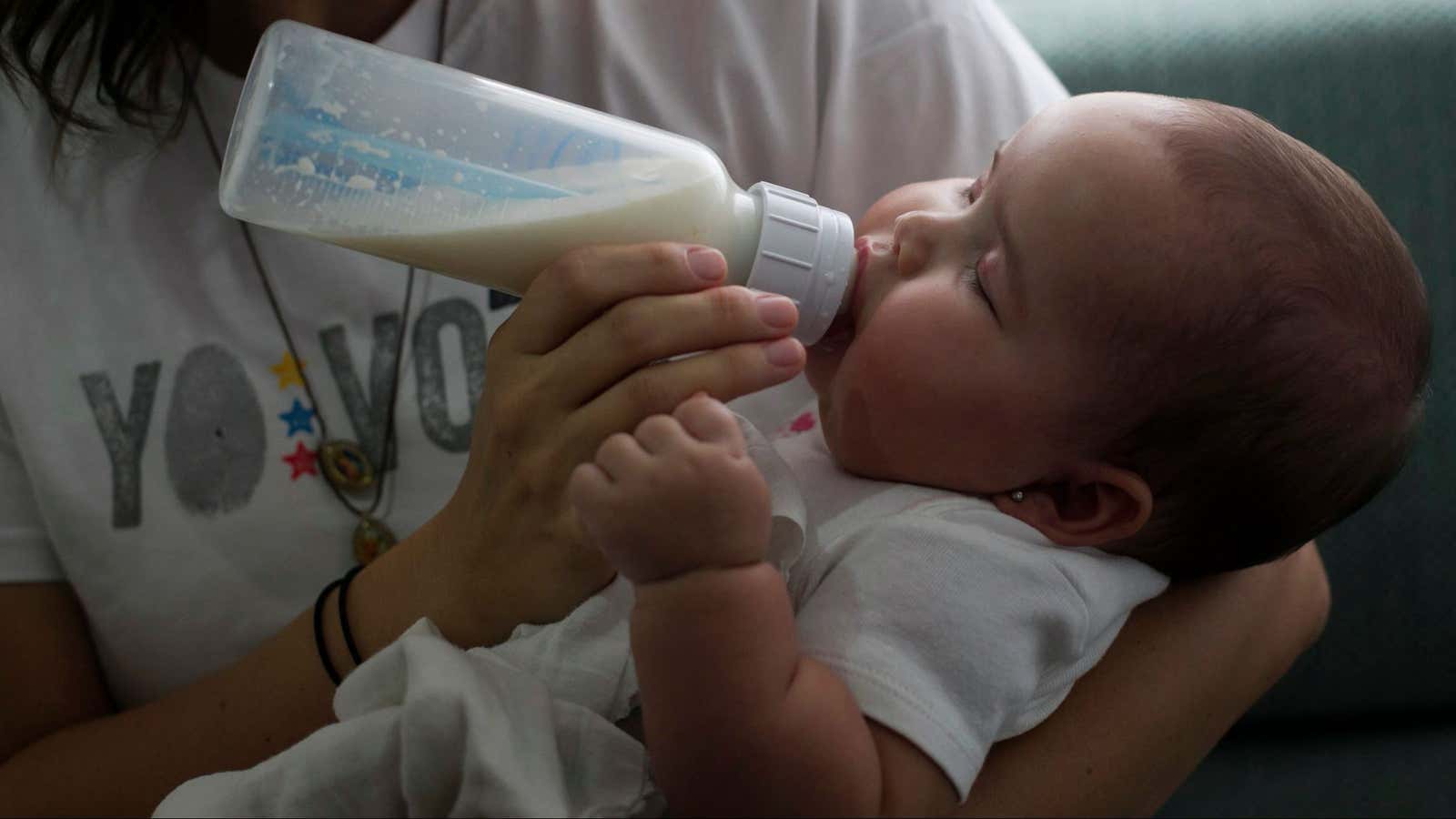 The World Health Organization estimates that near-universal breastfeeding could