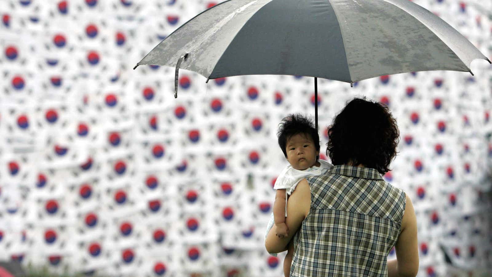 Mothers in South Korea travel a lonely road.