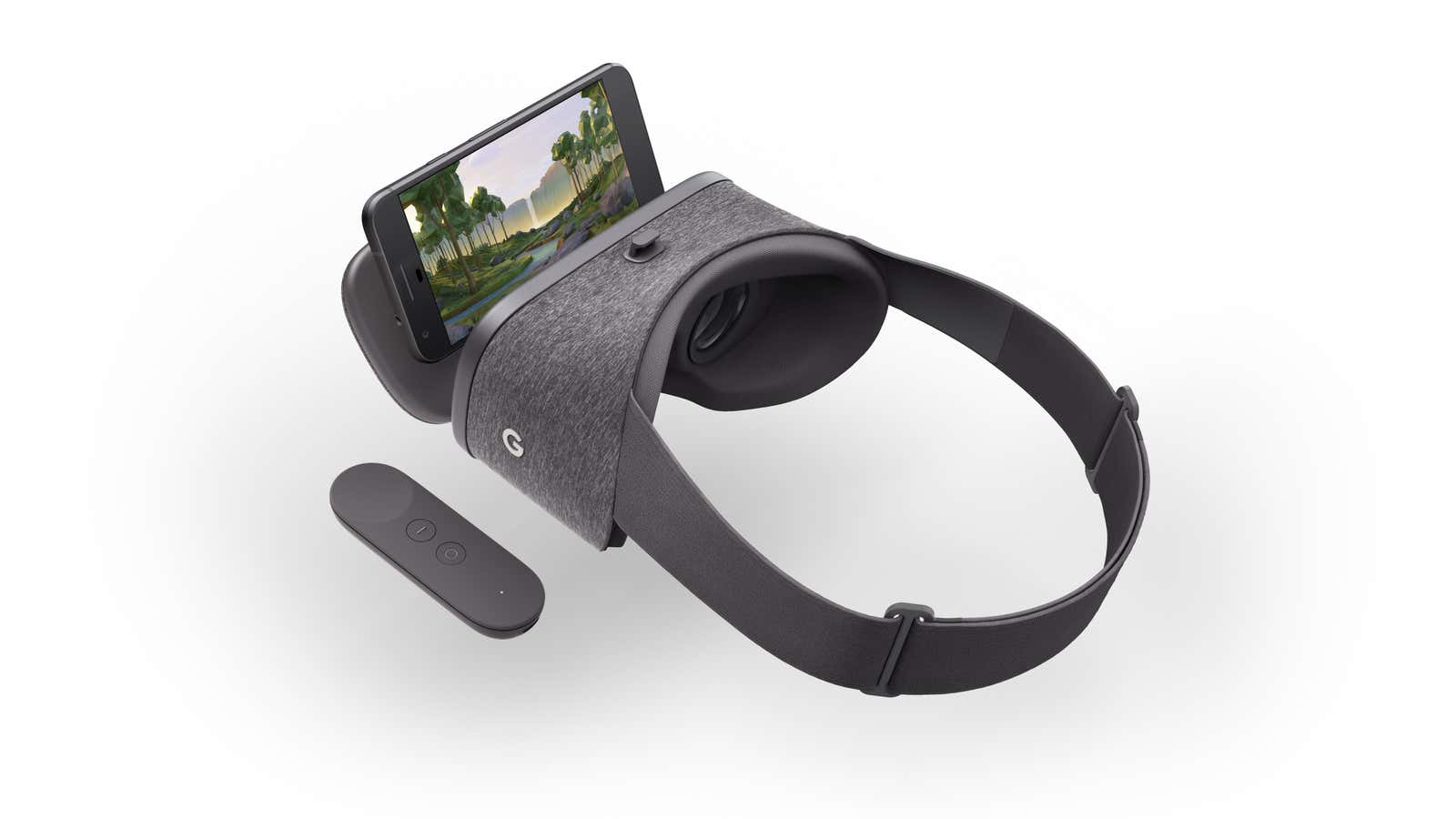 Google’s new Daydream View headset.