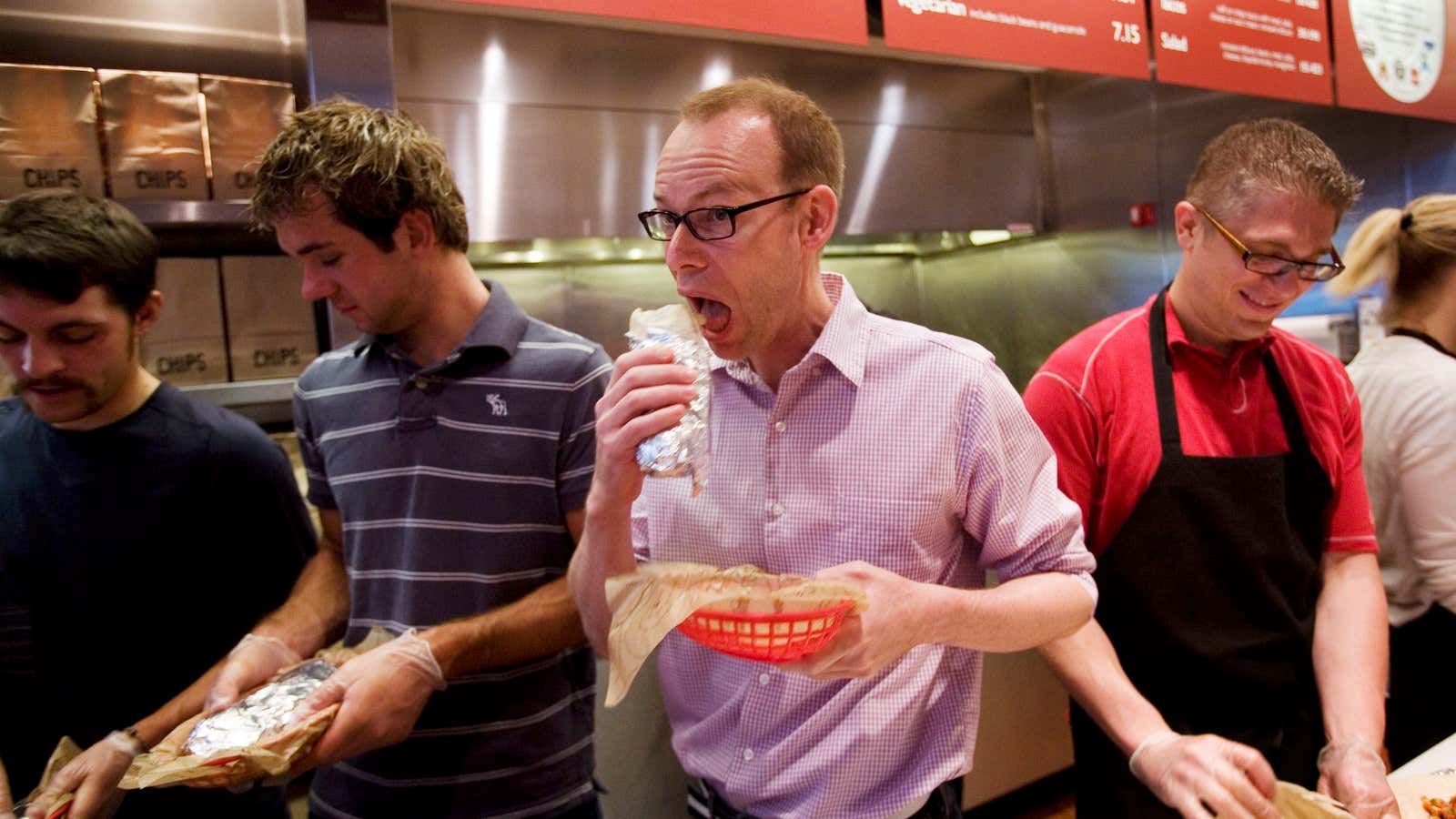 If Chipotle CEO Steve Ells is concerned about copycats, he doesn’t show it.