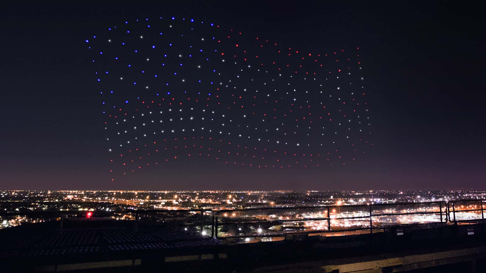 The Star-Spangled (drone) Banner.