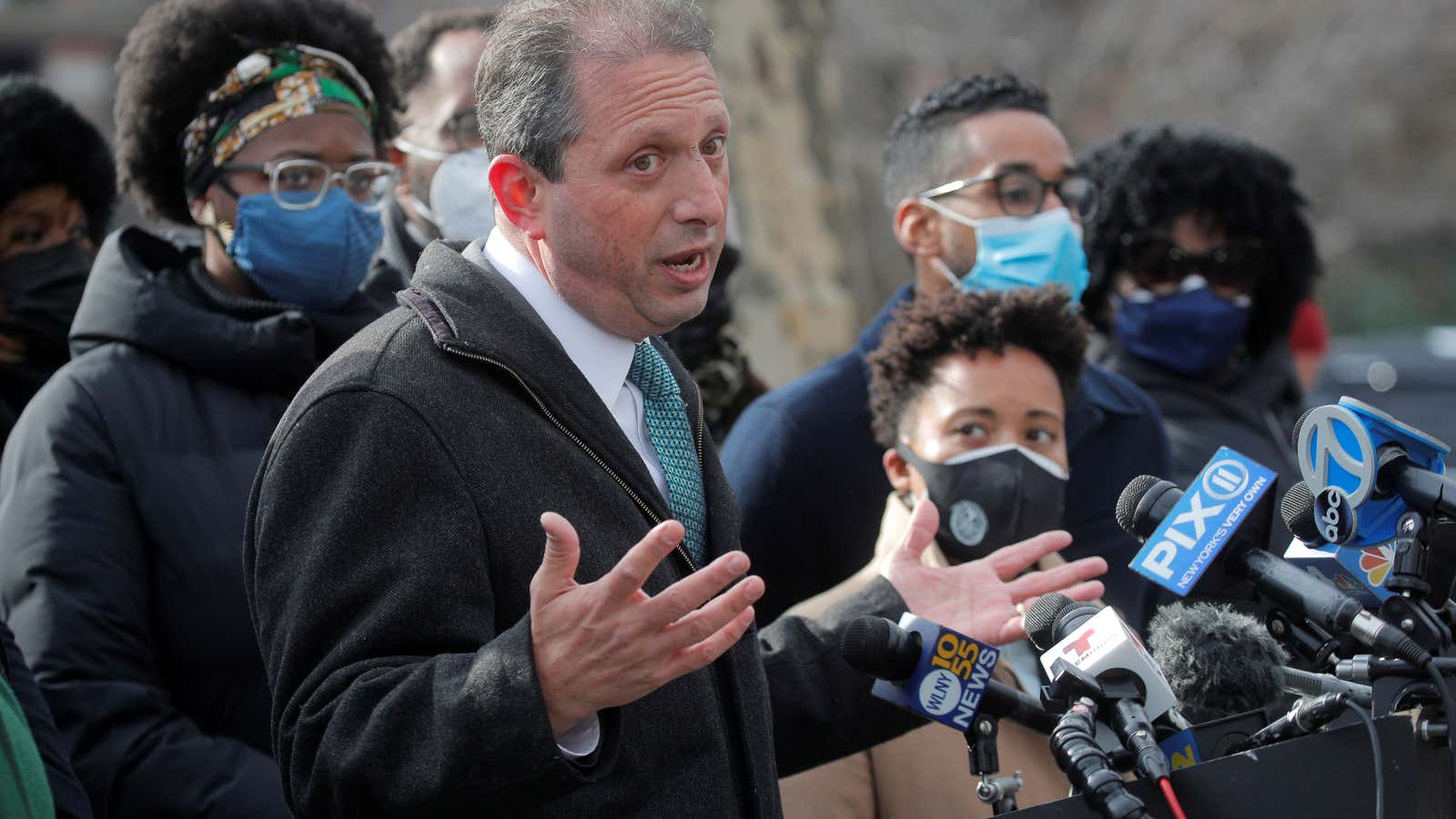 New York City Comptroller Brad Lander is among the Democratic officials to argue in favor of ESG-conscious investing. 