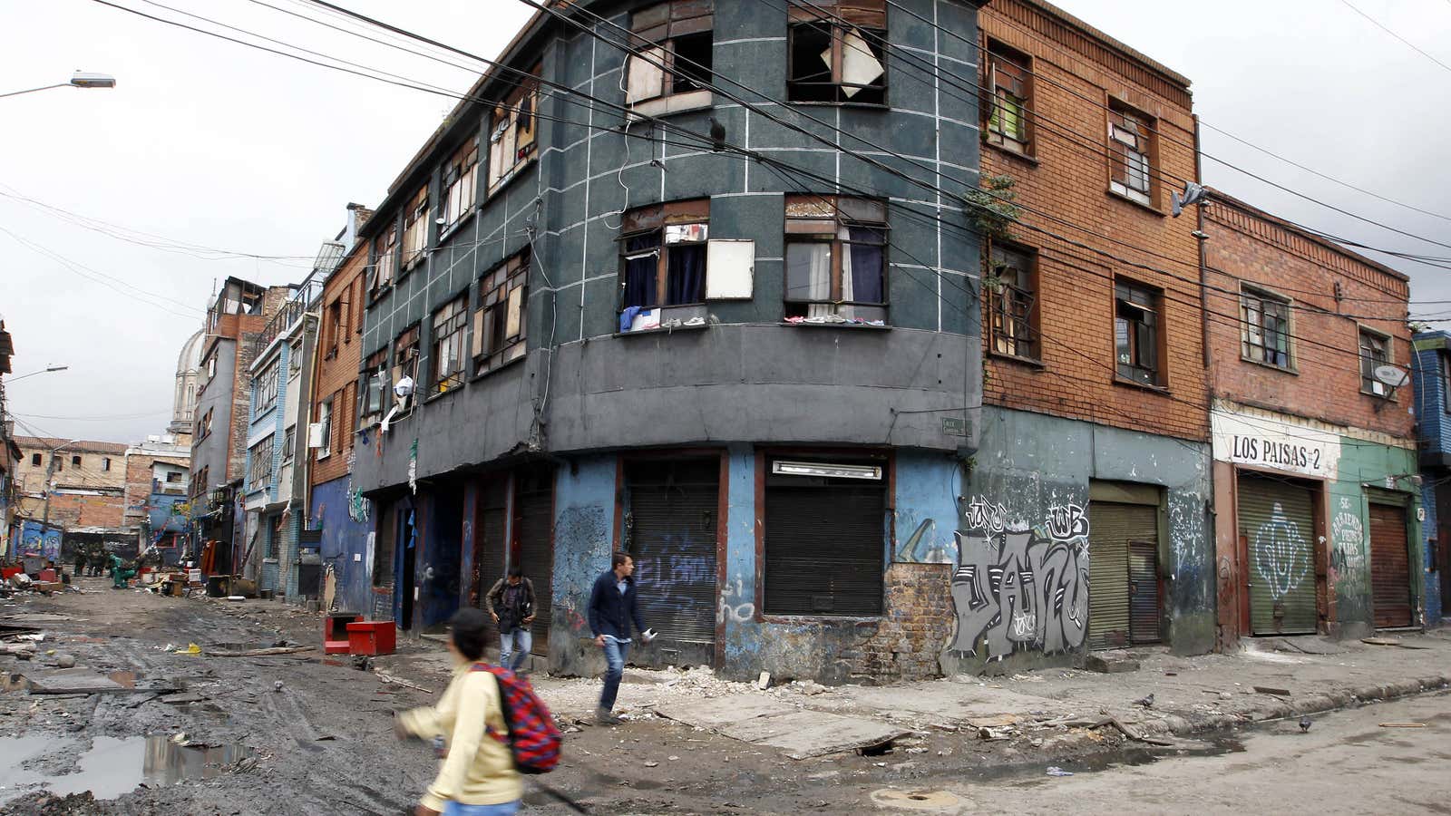 Bogota’s own “El Bronx.”