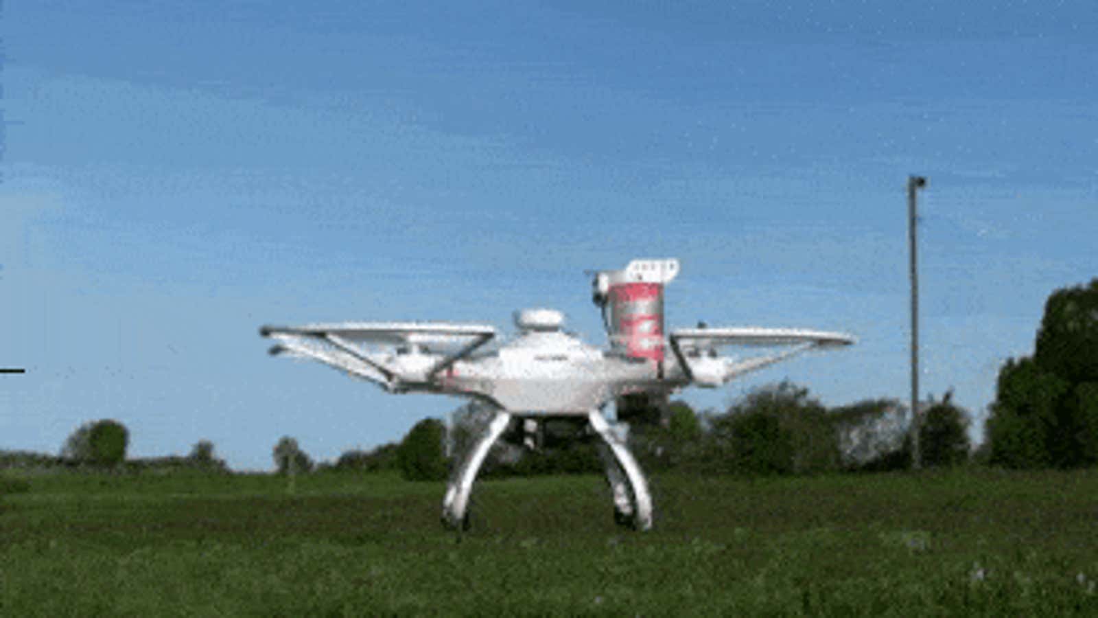 Drones at work