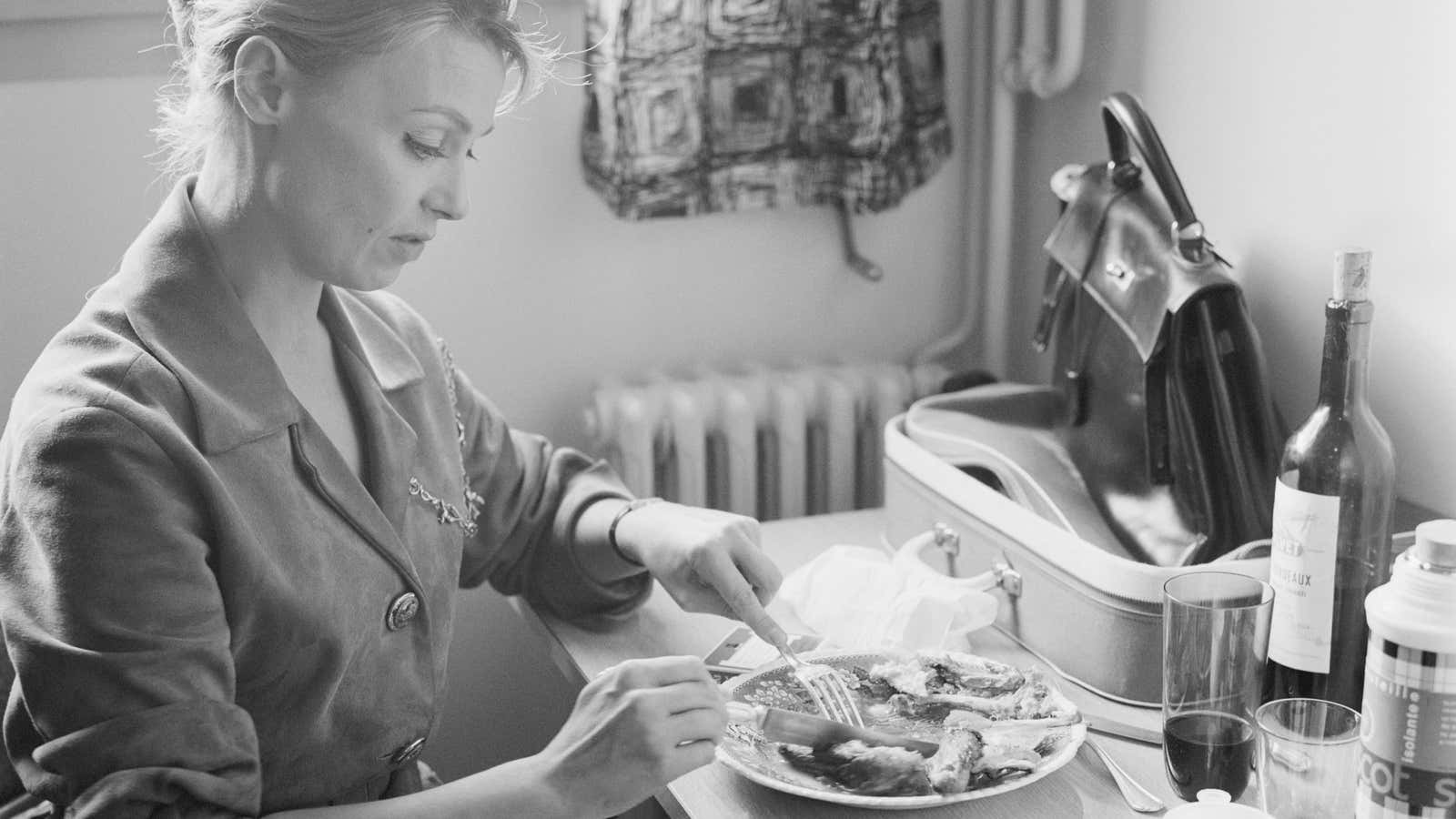 A kitchen dinner.