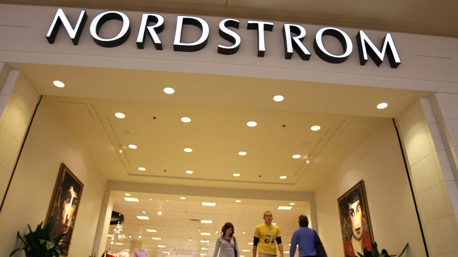 Nordstrom would need to close 25% of its stores to get back to its 2006 sales-per-square-foot, the report says.