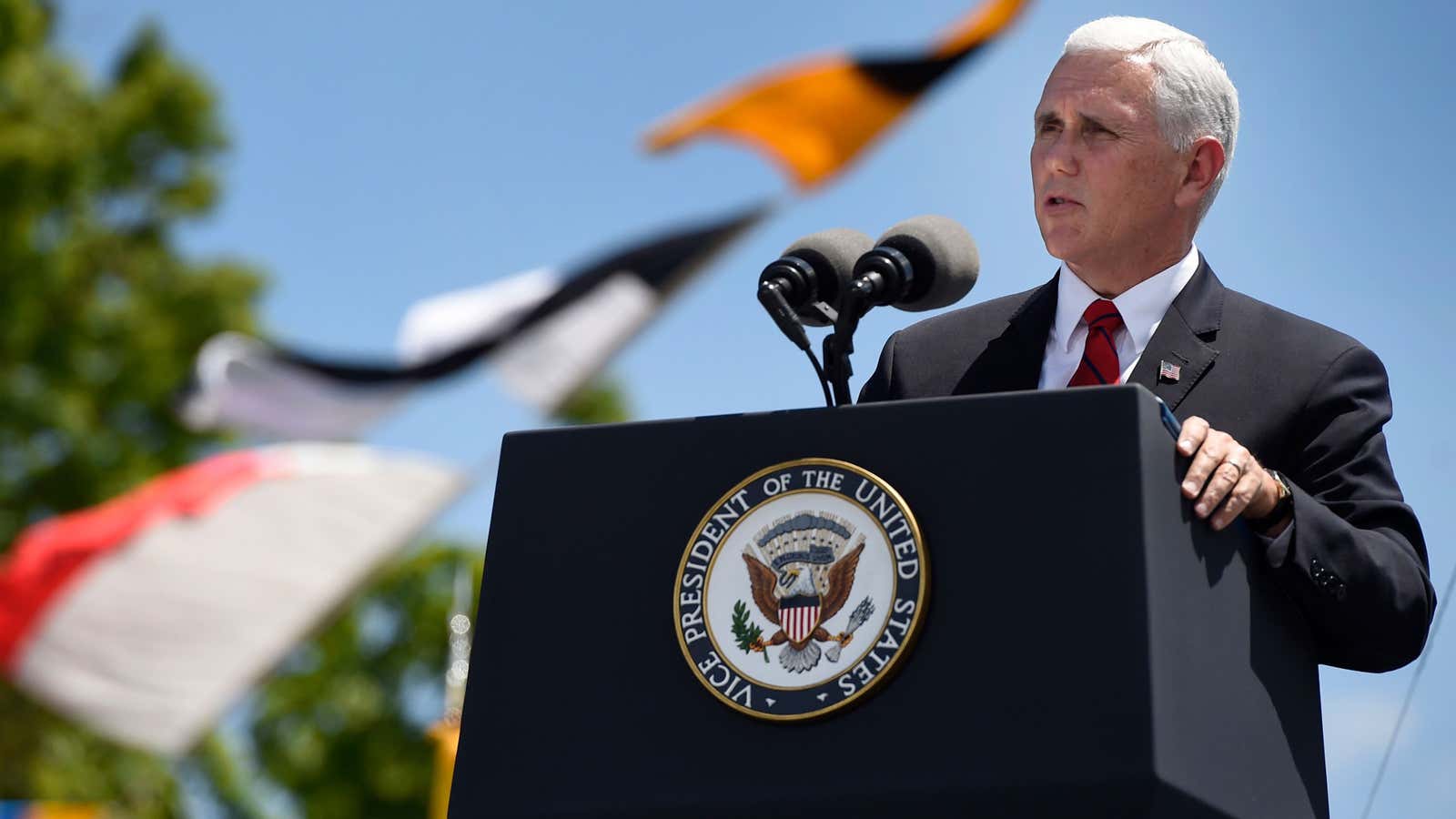 Mike Pence’s comparison of North Korea to Libya seems to have enraged Pyongyang.