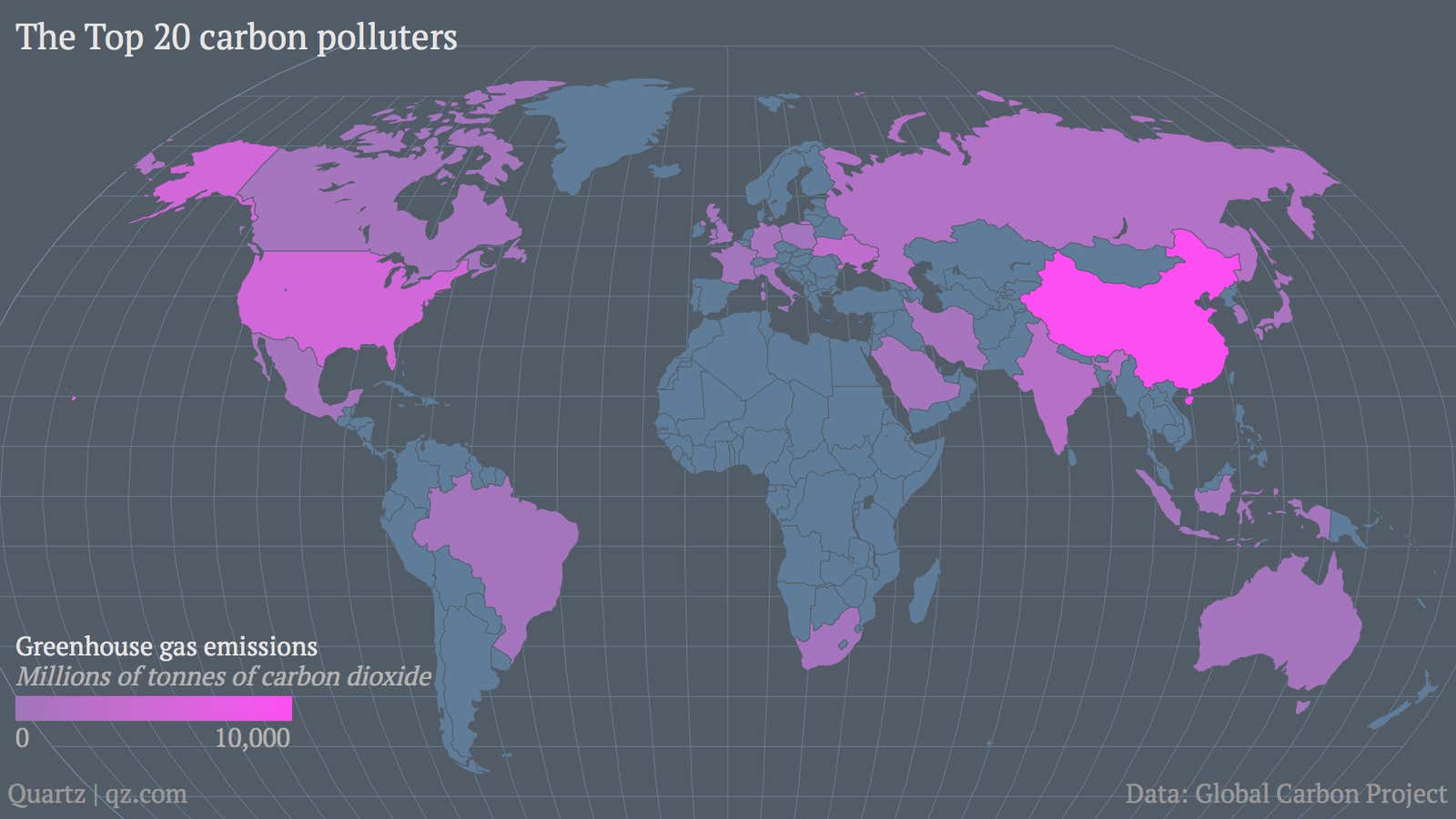 The global carbon crisis in three scary maps