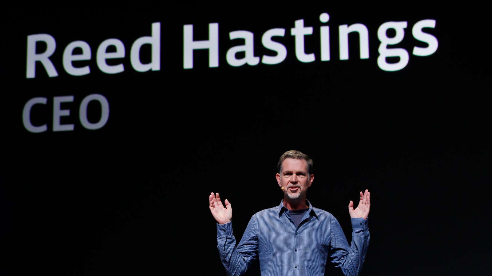 Netflix CEO Reed Hastings says he’s always looking for the next win.