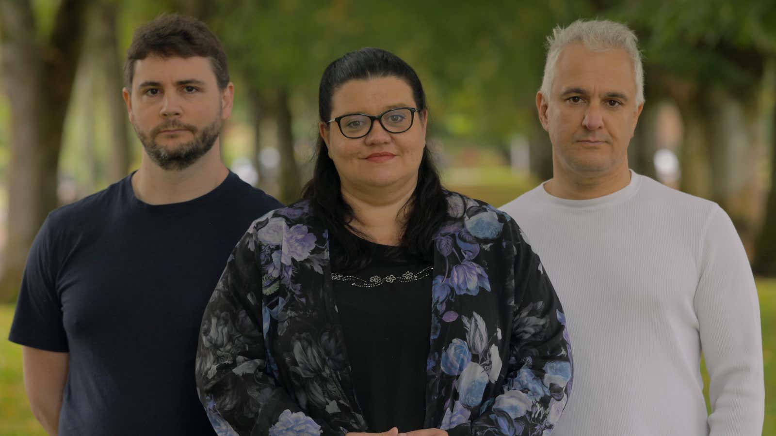 James Lindsay, Helen Pluckrose, and Peter Boghossian, who conducted the hoax.