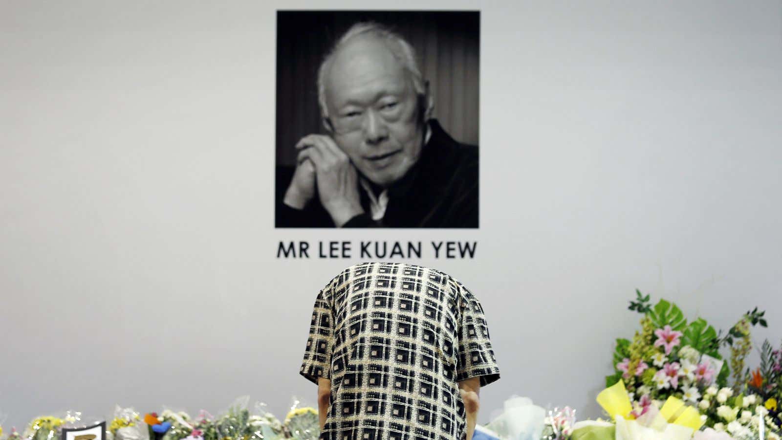 Thank you, LKY.