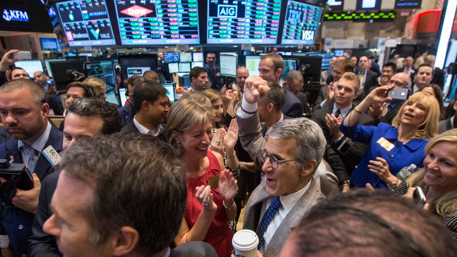 Happiness is a hot IPO.