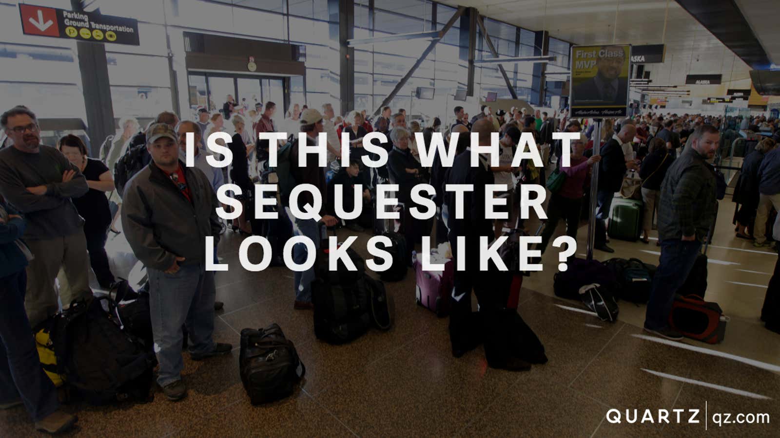 Crowds of Alaska Airlines passengers wait in long lines of the check-in area Monday, Oct. 8, 2012, at Seattle-Tacoma International Airport in Seattle during a…