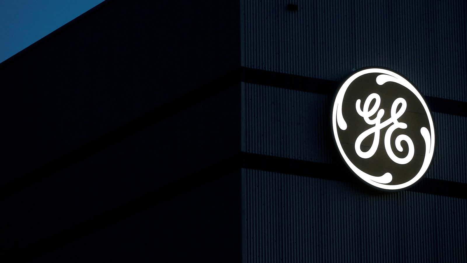 Dark days at GE.