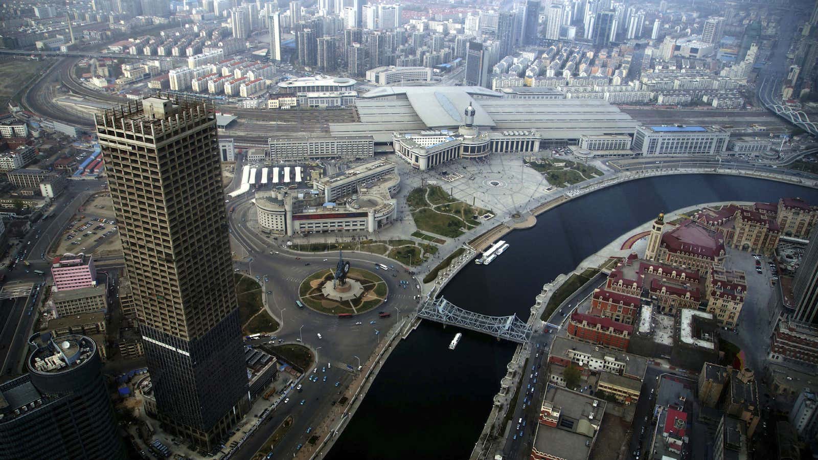 Part of the Jing-Jin-Ji skyline.