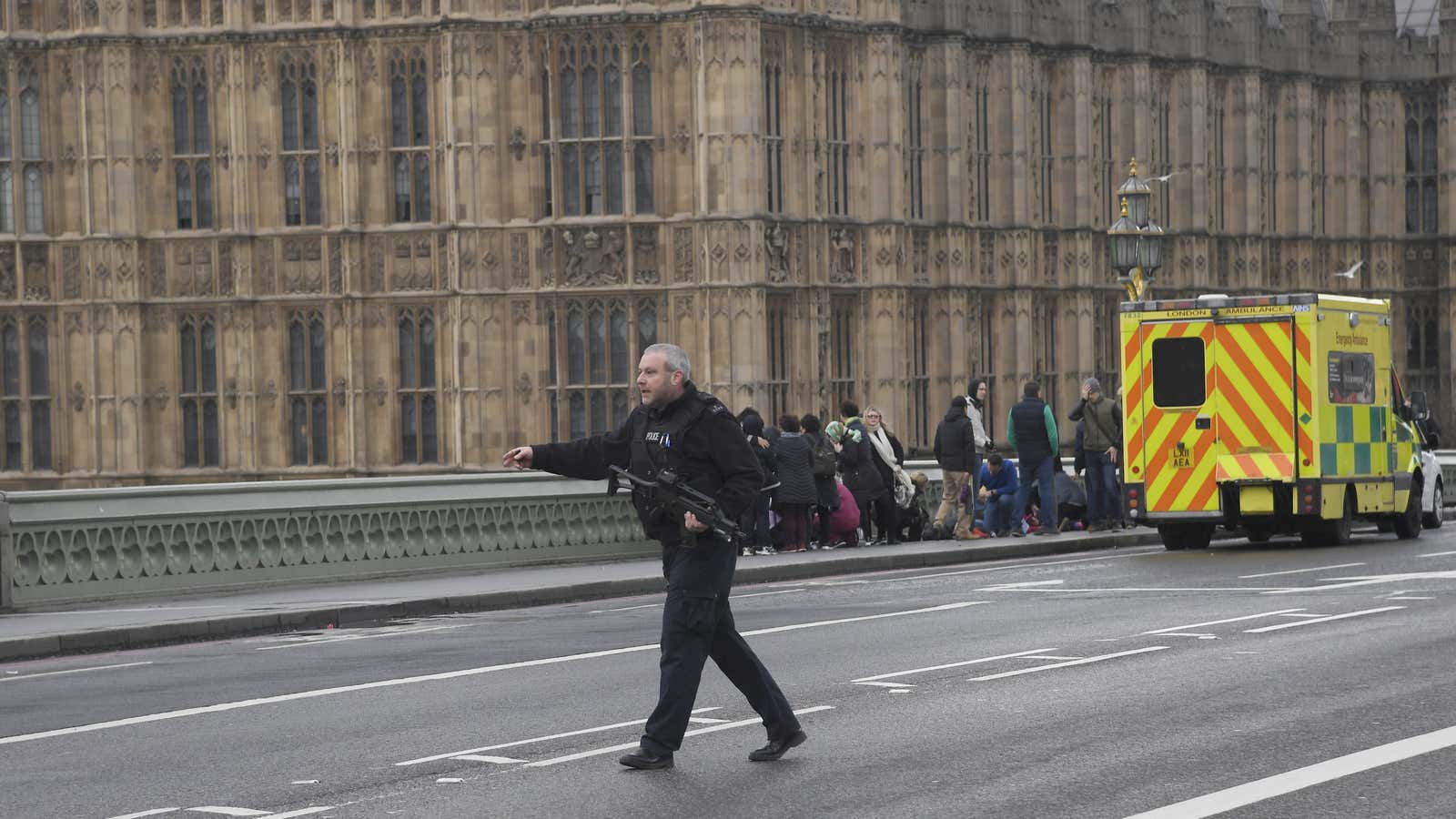 Police are treating the attack as a terrorist incident.