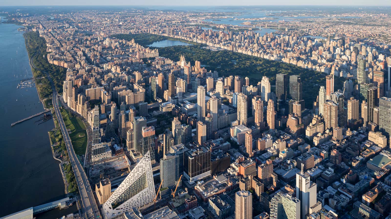 The New York City skyline