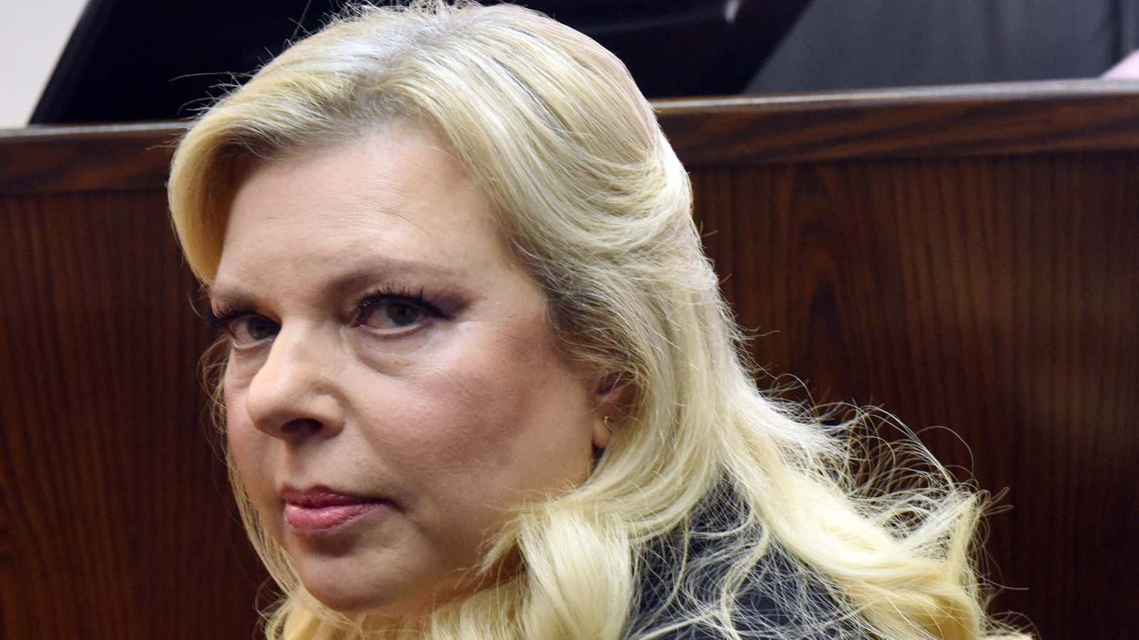 Sara Netanyahu in court on June 16.