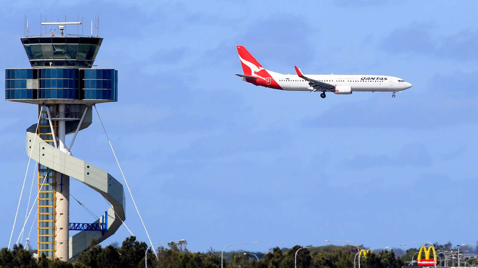 Qantas snagged the top spot.