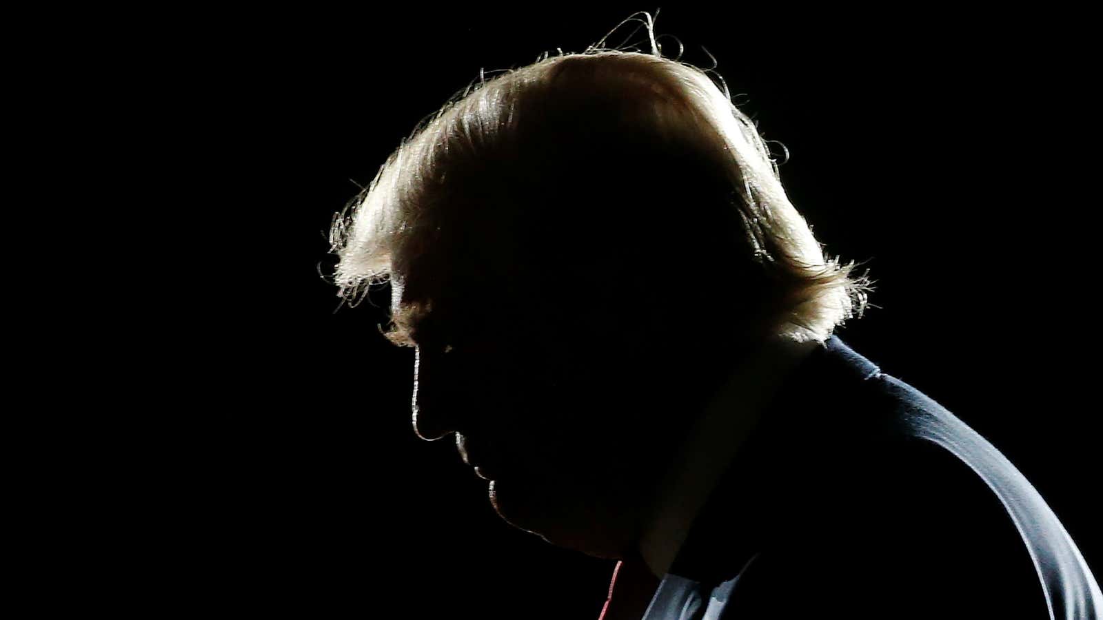 Trump in Albuquerque, New Mexico, Oct. 30.