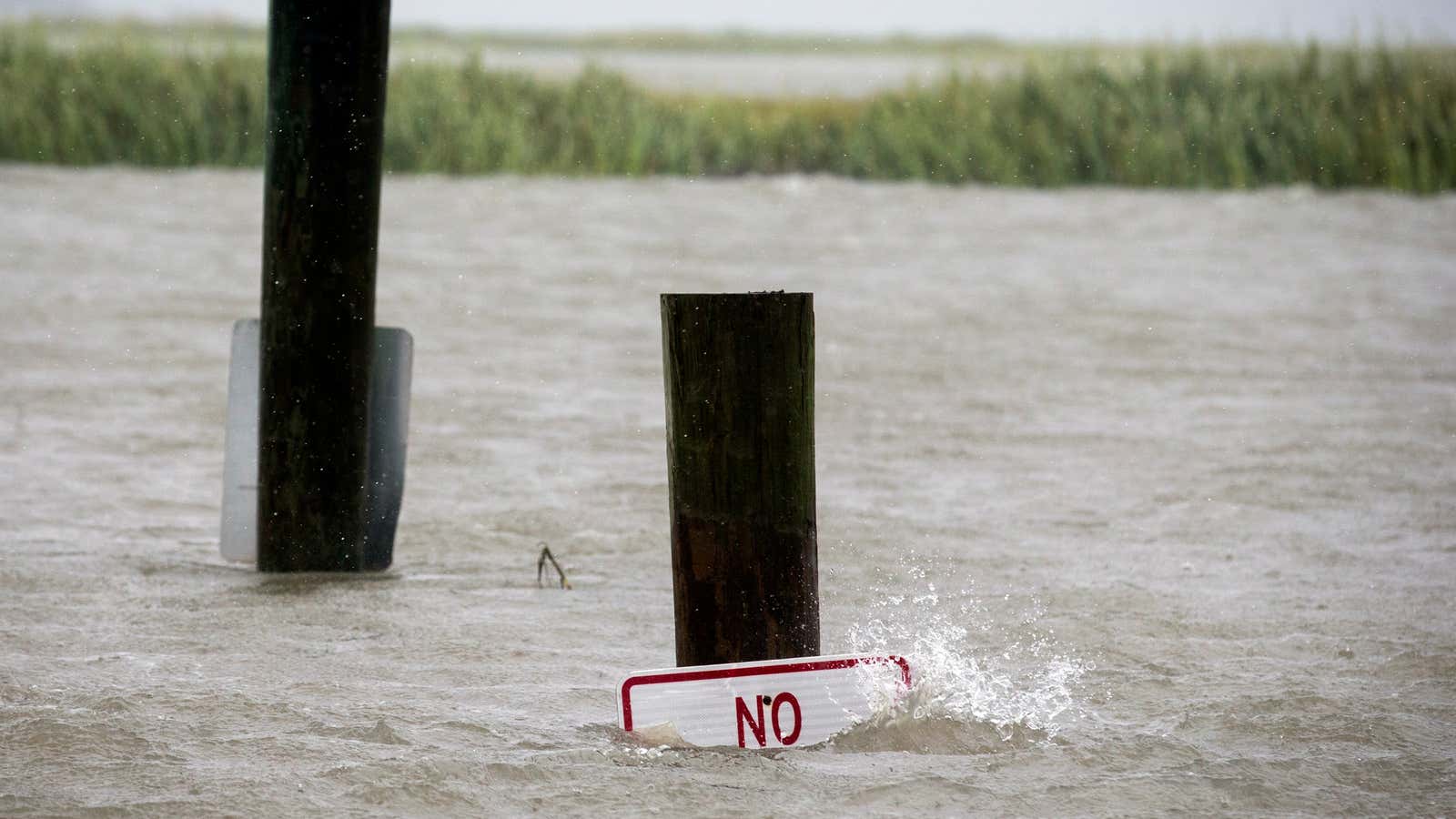 As Hurricane Dorian marched up the east coast, Democrats talked climate change.