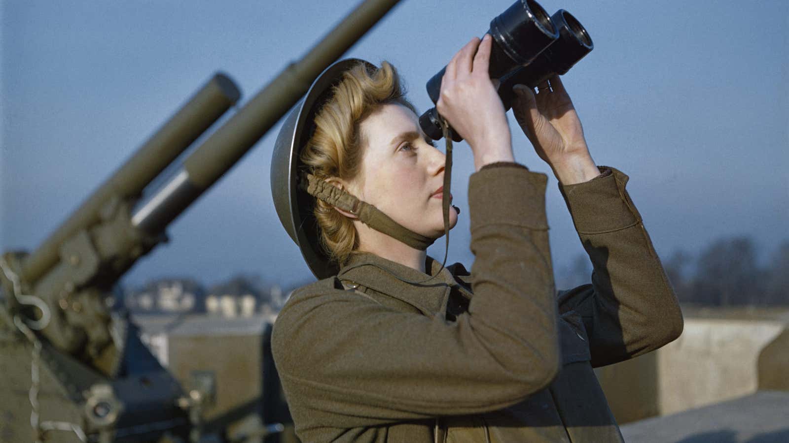 Girl power. (Imperial War Museum)