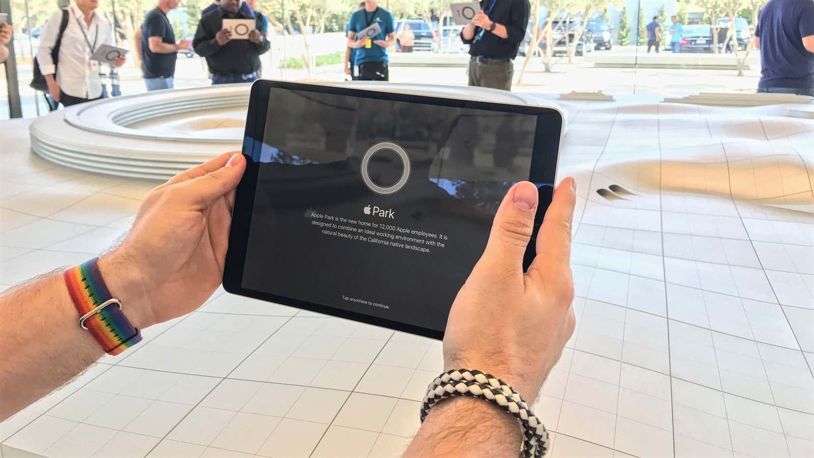 The Apple Park app.