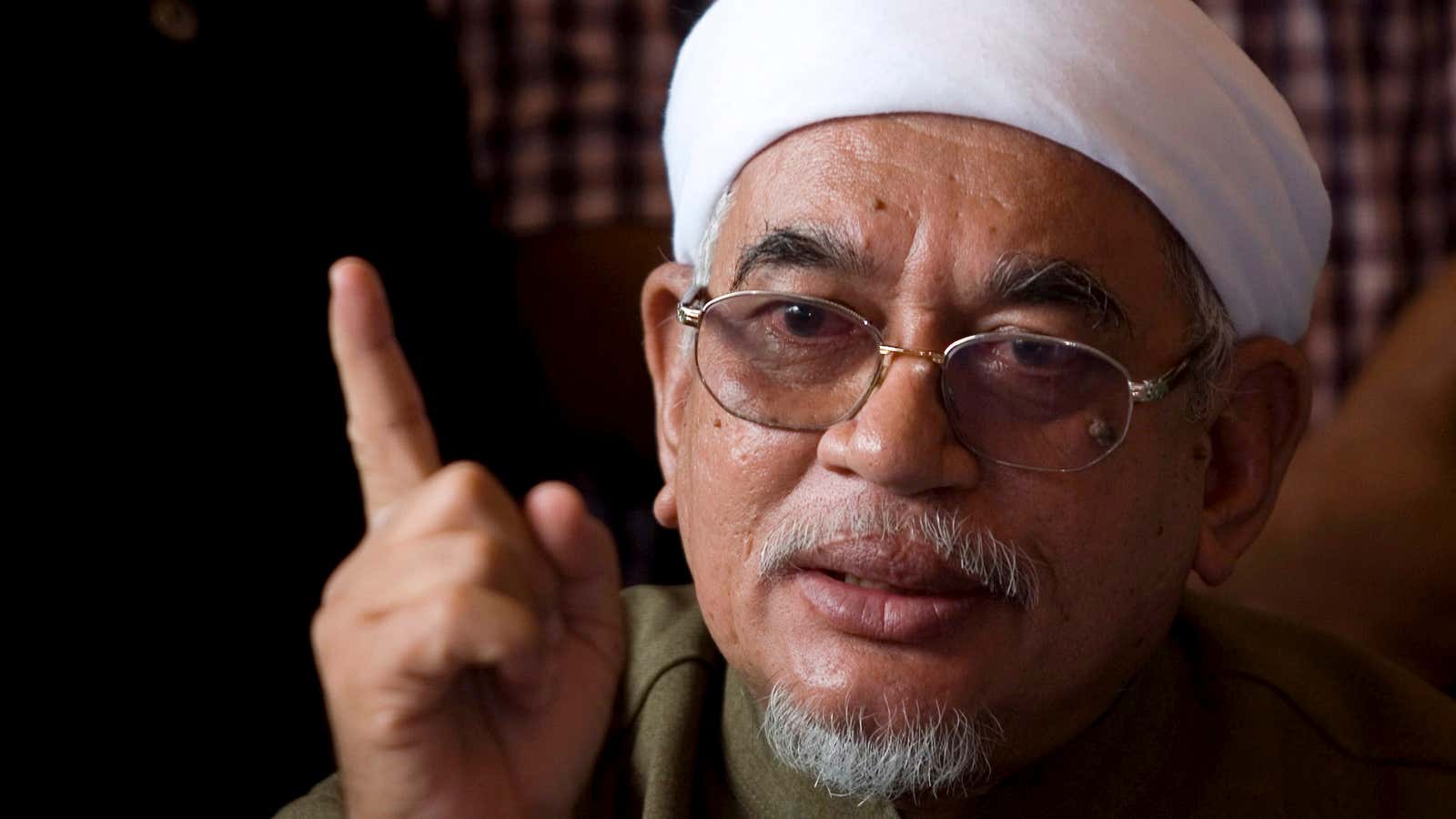 PAS president Abdul Hadi Awang.