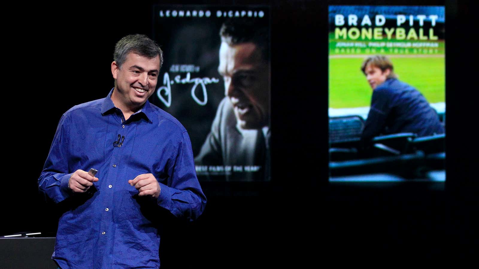 Apple’s Eddy Cue could be getting ready to play Hollywood moneyball.