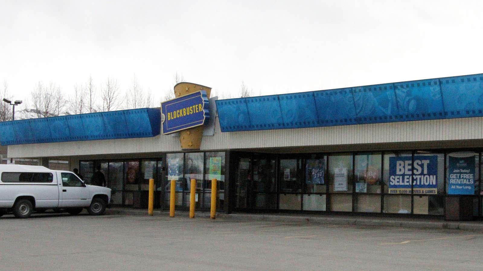 The last Blockbuster Video standing is in Bend, Oregon