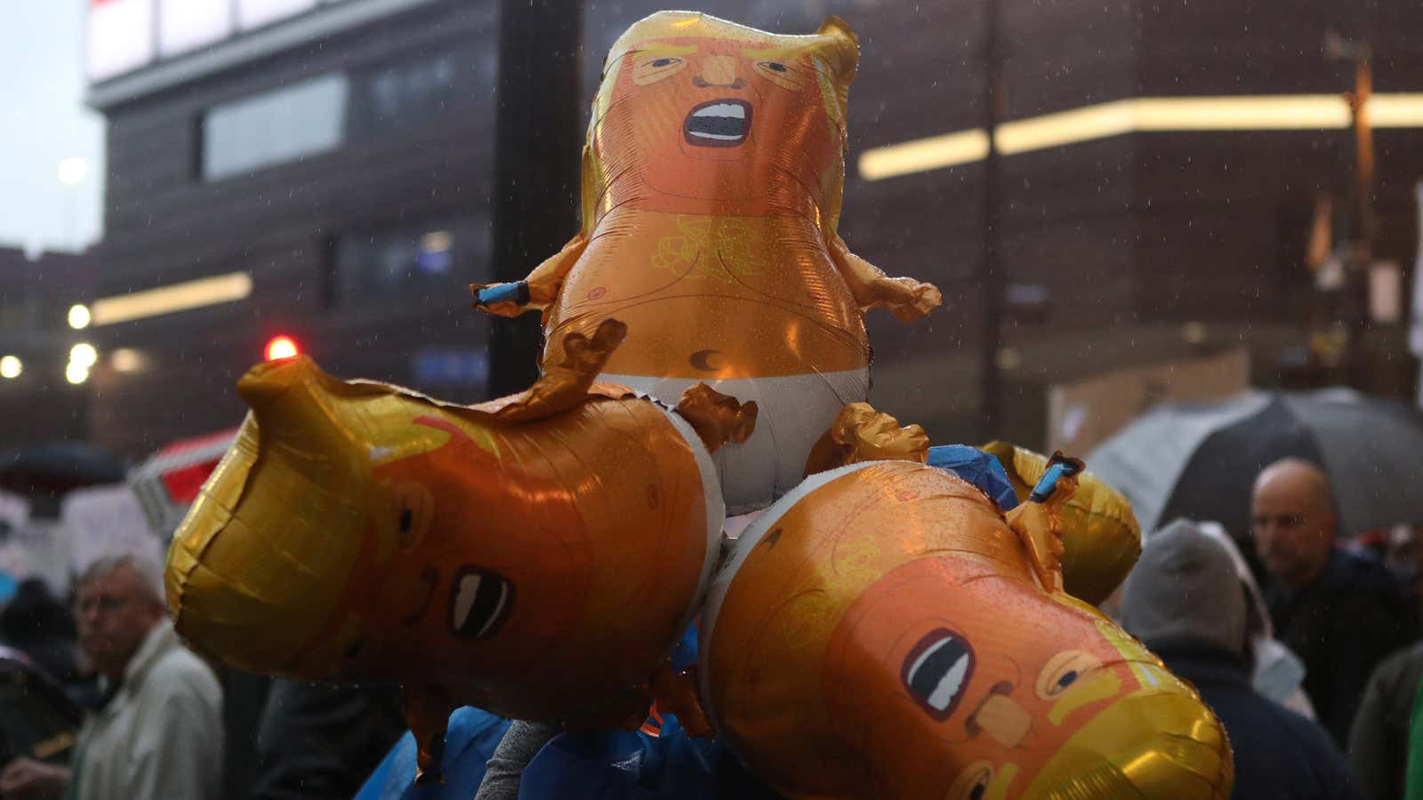 Balloons are political in 2019.