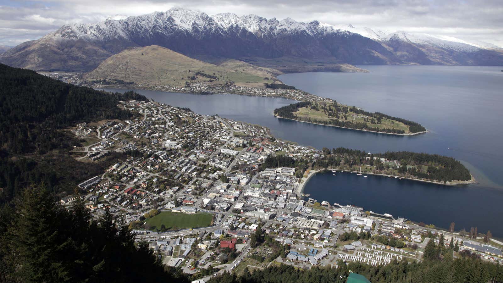 Queenstown, New Zealand: Waste, well managed.