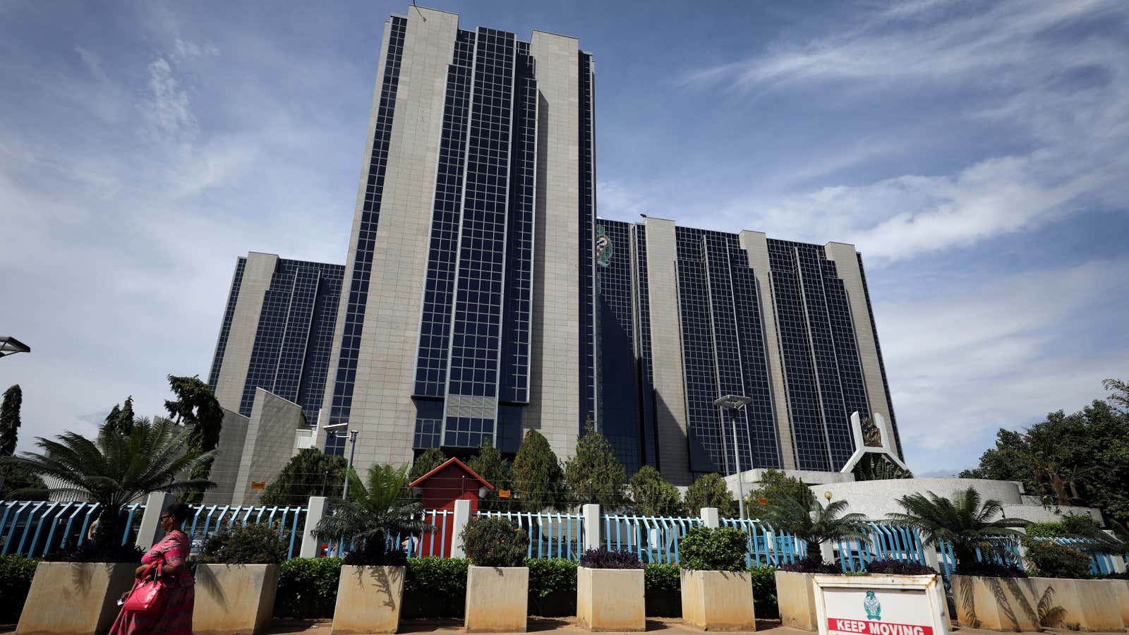 Central Bank of Nigeria building in Abuja,