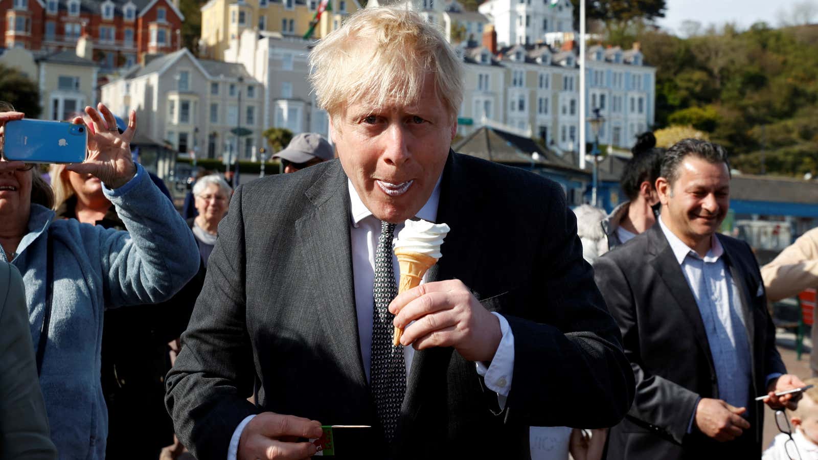 Boris Johnson, prime minister.