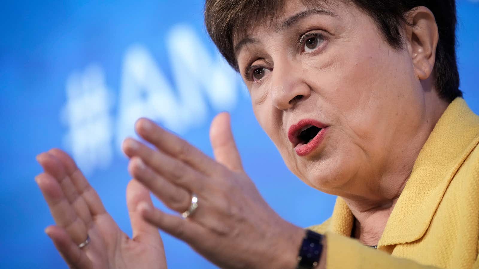 Kristalina Georgieva warned the global economy&#39;s immediate future isn&#39;t looking bright