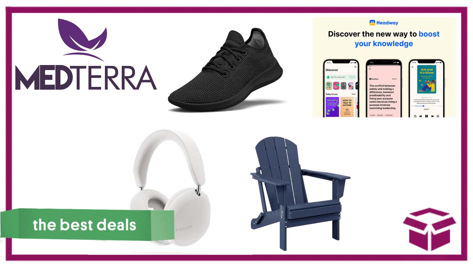Image for Best Deals of the Day: Crutchfield, Allbirds, Westintrends, Headway, Medterra & More